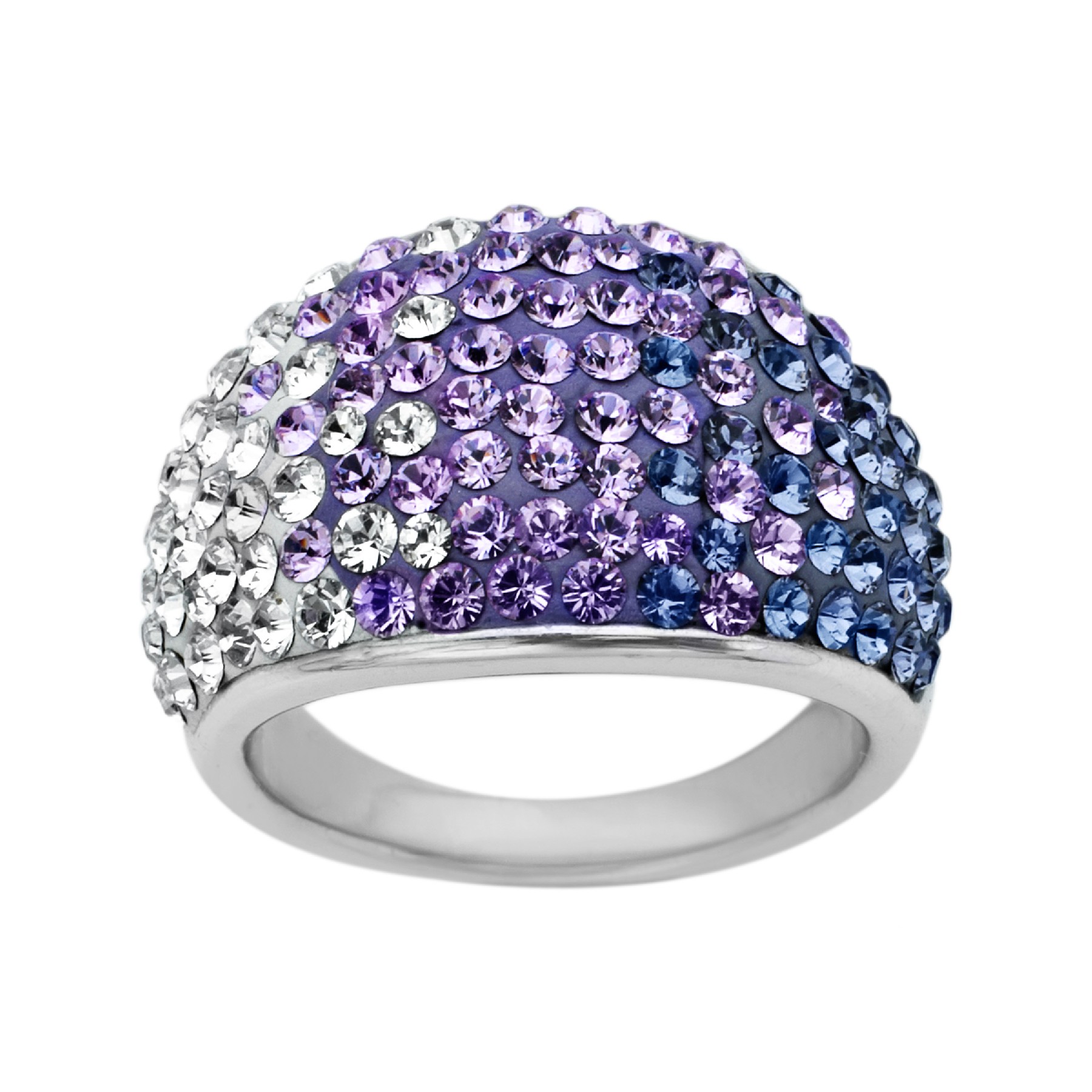 Swarovski dome discount ring